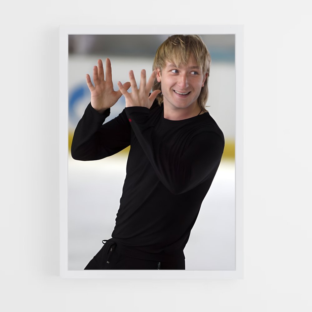 Poster Evgeni plushenko canadiens – affiche Patinage artistique (vue 3)
